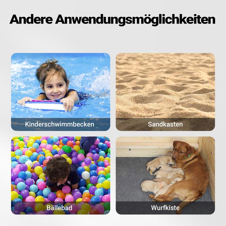 Image du produit Wiltec Fudajo Piscine pour chiens 60x20cm Piscine pour chiens Pataugeoire pour chiens Baignoire pour chiens (Piscine pour chiens)