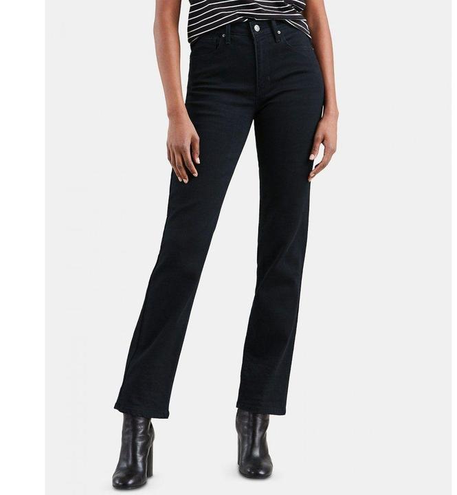Immagine prodotto Levis 724 Jeans High Rise Straight morbido nero (W28/L32)