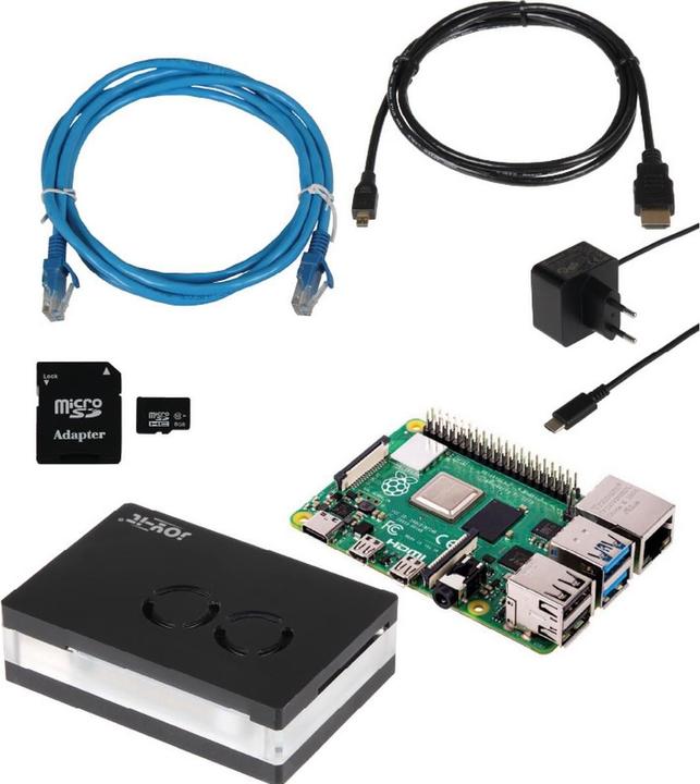 Actual product image Raspberry Pi Starter Kit 4 Model B 4 GB