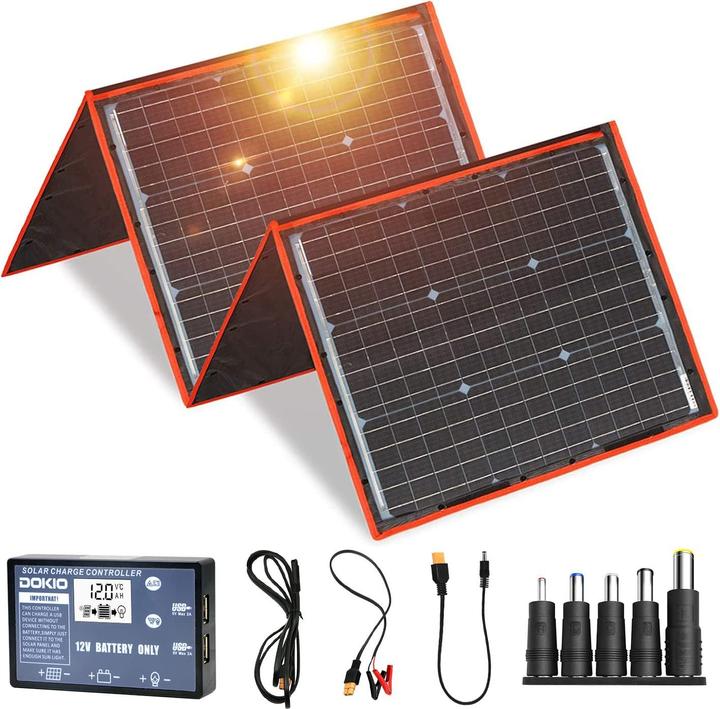 Actual product image Dokio Solar panel kit (160 W, 4.10 kg)