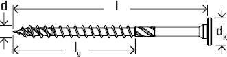Productafbeelding Fischer Houtbouwschroef verzonken kop Power-Fast II 8x400 mm TG TX40 vz. (50 Schroeven per stuk)