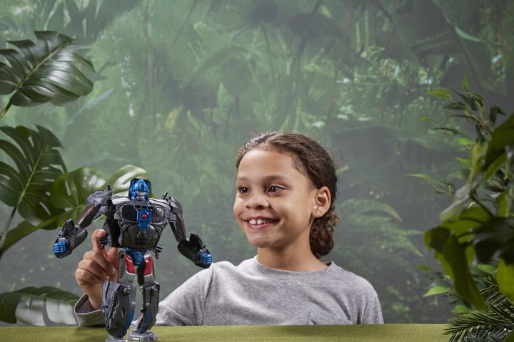 Immagine prodotto Transformers : L'ascesa delle bestie giocattolo, Optimus Primal, maschera da gioco di ruolo 2 in 1