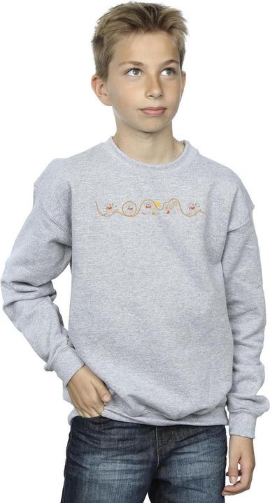 Actual product image Disney Boys Winnie The Pooh Tigger Line Sweatshirt (116)