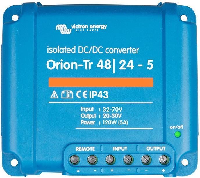 Immagine prodotto Victron Energy Orion-Tr 48/24-5A (120W) - isolato