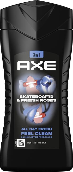 Image du produit AXE Gel douche Skateboard & Fresh Roses 250 ml (250 ml)
