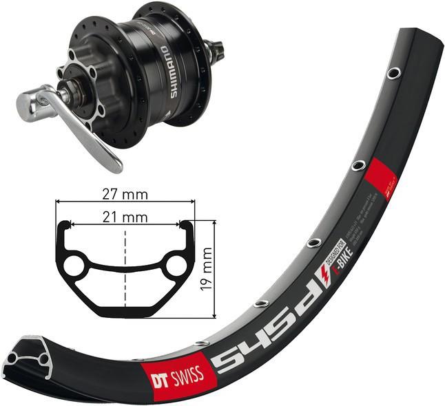 Immagine prodotto DT Swiss DH3D32 6L.sz.SSP36L (Ruota anteriore, 26")