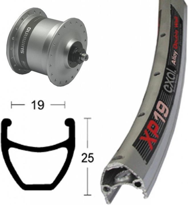 Immagine prodotto Exal SSP 36L (Ruota anteriore, 28")