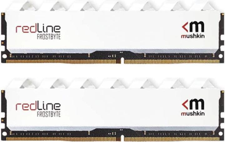 Actual product image Mushkin DDR4 - 64GB - 3200- CL - 16 Redline FB G3 Dual Kit MSK (2 x 32GB, 3200 MHz, DDR4-RAM, DIMM)