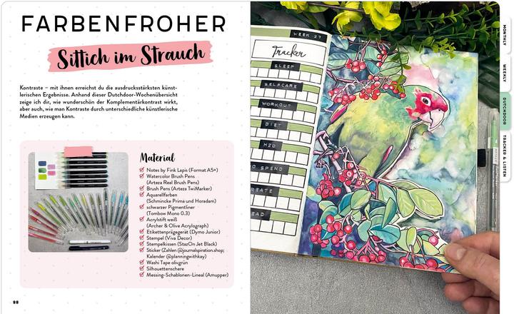 Immagine prodotto Bullet Journal – zeichnen und illustrieren (Tedesco, Susanne Boehmer-Hoops, 2021)