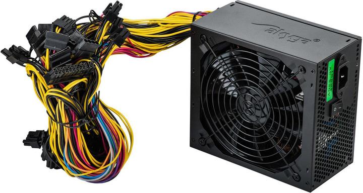 Produktbild Akyga Ultimate ATX Power Supply 1250W AK-U4-1250 80 PLUS Gold bitcoin miner (1250 W)