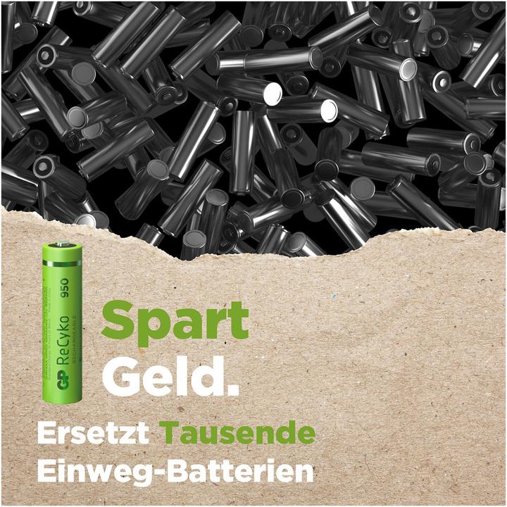 Produktbild GP Batteries GP 4er Akku-Set (4 Stk., AAA, 950 mAh)