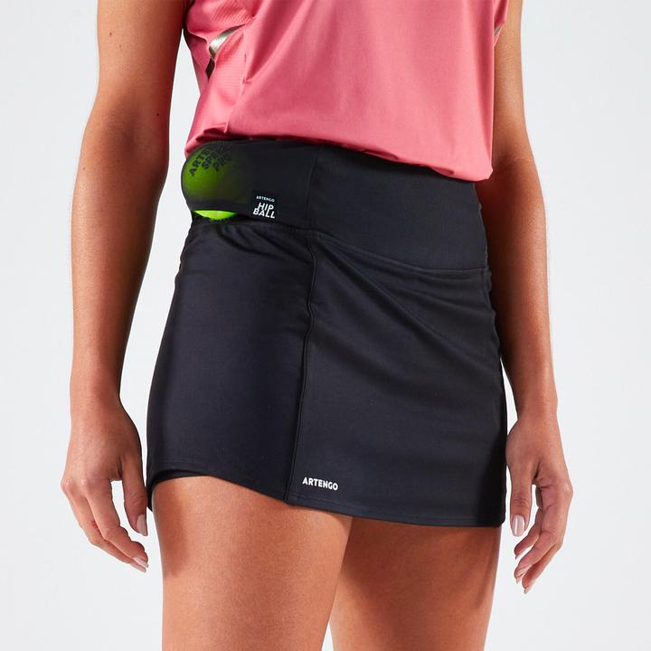 Actual product image Artengo Ladies tennis skirt - TSkirt Dry Hip Ball black (S)