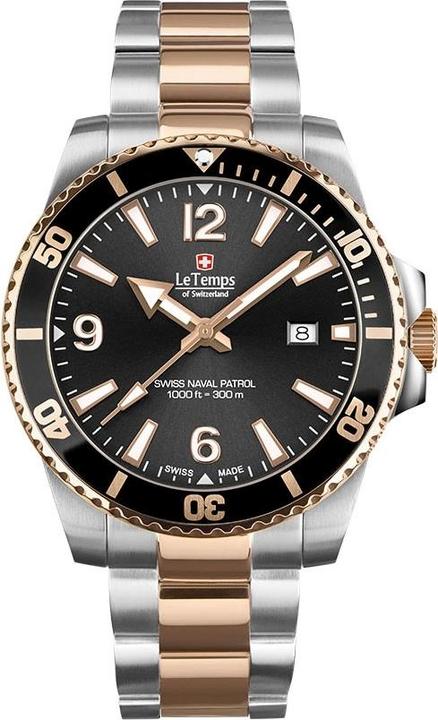 Produktbild Le Temps Swiss Naval Patrol (Analoguhr, 43 mm)