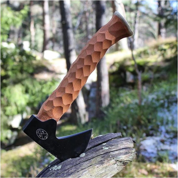 Actual product image Karesuandokniven Metsämies Bushcraft Axt S Set