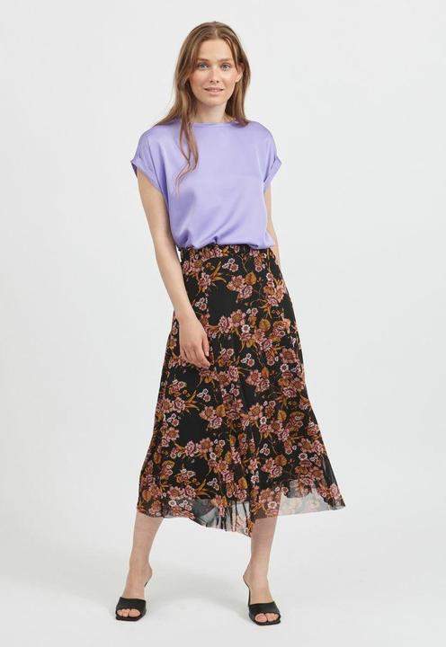 Actual product image Vila Round neckline top with short sleeves (34)