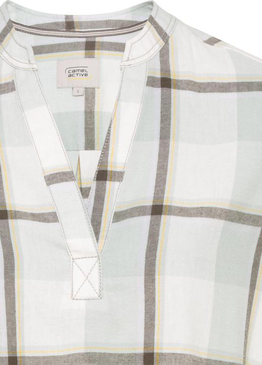 Actual product image Camel Active Slip-on blouse in a flannel check (S)