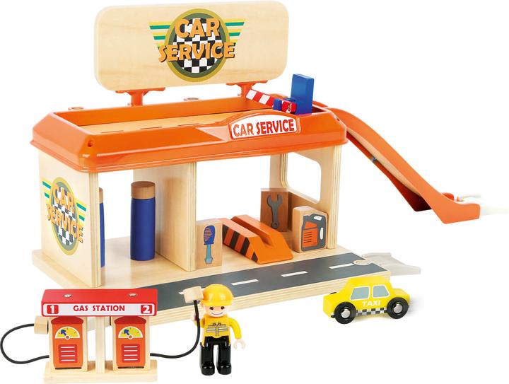 Produktbild small foot Autowerkstatt mit Tankstelle