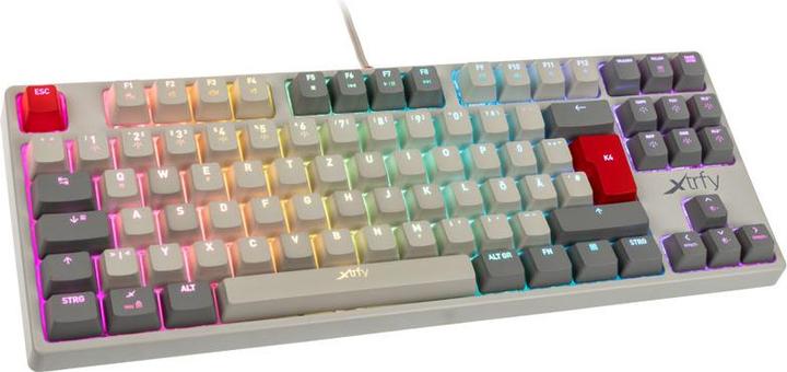 Actual product image CHERRY xtrfy K4 RGB Tkl (DE, Cable)