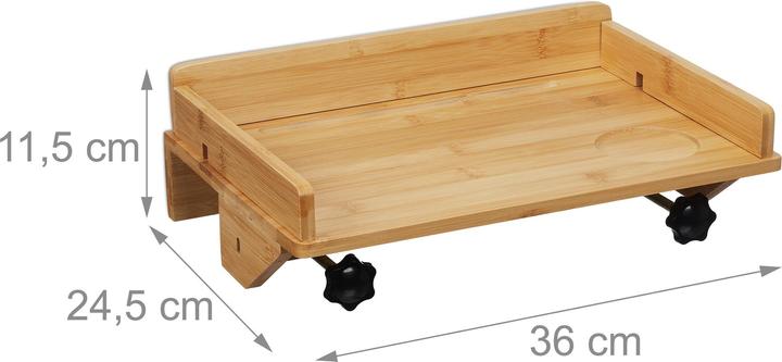 Produktbild Relaxdays Bettablage (36 x 24.5 x 11.5 cm)