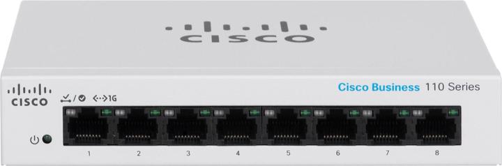 Actual product image Cisco Switch CBS110-8T-D-EU 8 Port (8 Ports)