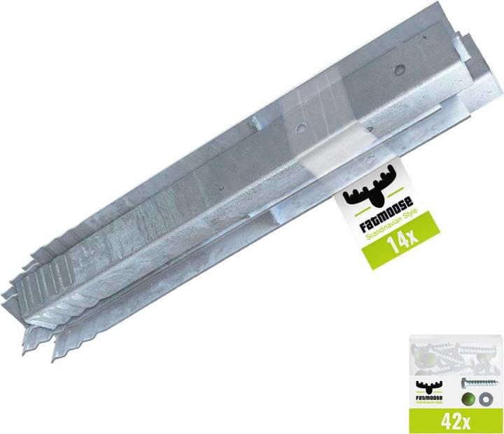 Fatmoose ProFix Bodenanker Set 14 Stück
