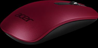 Image du produit Acer Thin-n-light souris sans fil rouge petit nano-récepteur, design élégant et mince, finement lisse (Sans fil)