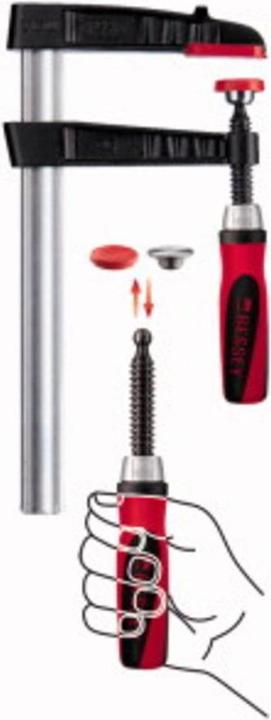 Actual product image Bessey Malleable cast iron screw clamp TG-2K (200 mm)