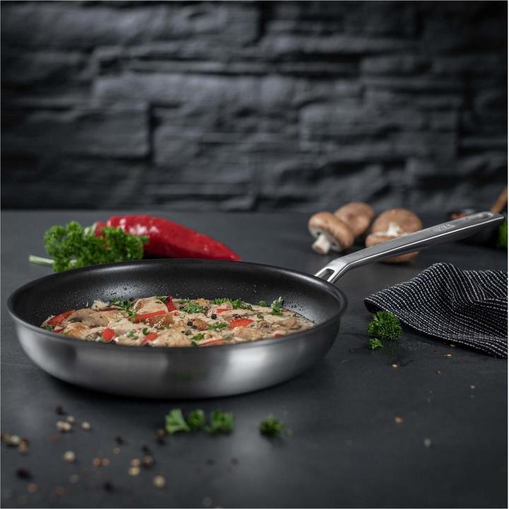 Immagine prodotto Kuhn Rikon Padella (24 cm, Padella per friggere, Alluminio, Acciaio inossidabile)