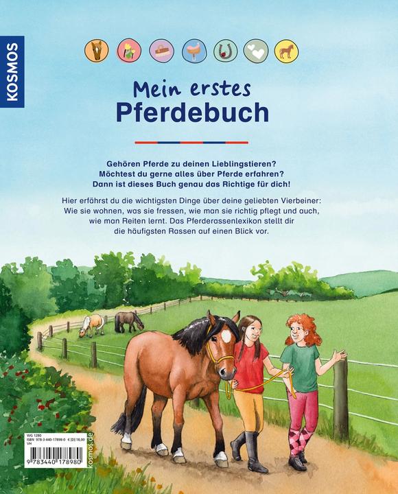 Produktbild Kosmos Mein erstes Pferdebuch (Deutsch, Christiane Kächler-Kröck, Esther von Hacht, 2024)