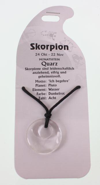 Image du produit Roost Collier Scorpion G256 Quartz (Quartz)