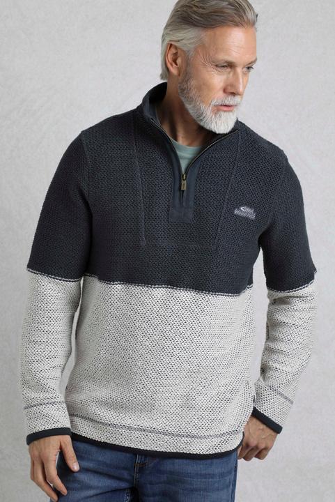Produktbild Weird Fish Kielder Limited Edition Pullover mit kurzem Reissverschluss (M)
