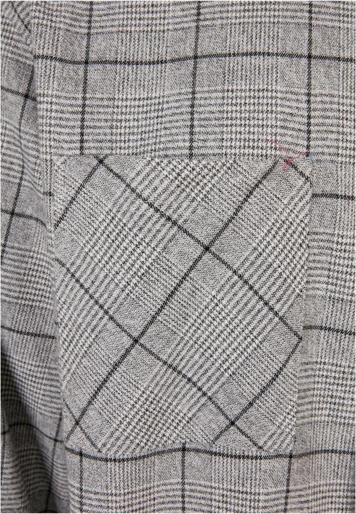 Produktbild Urban Classics Long Oversized Checked Greyish Shirt (XL)