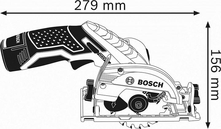 Actual product image Bosch Professional GKS 12V-26