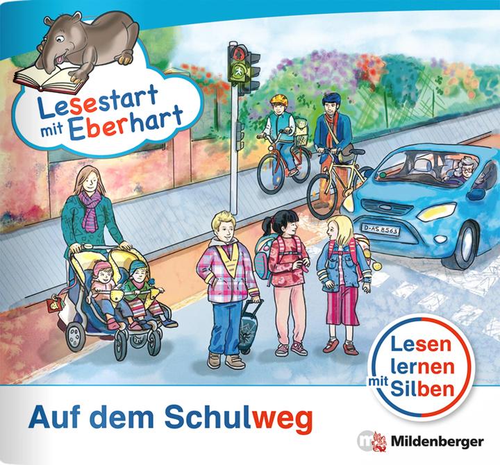Produktbild Lesestart mit Eberhart: Auf dem Schulweg (Deutsch, Stefanie Drecktrah, Leonard Küssner, 2023)