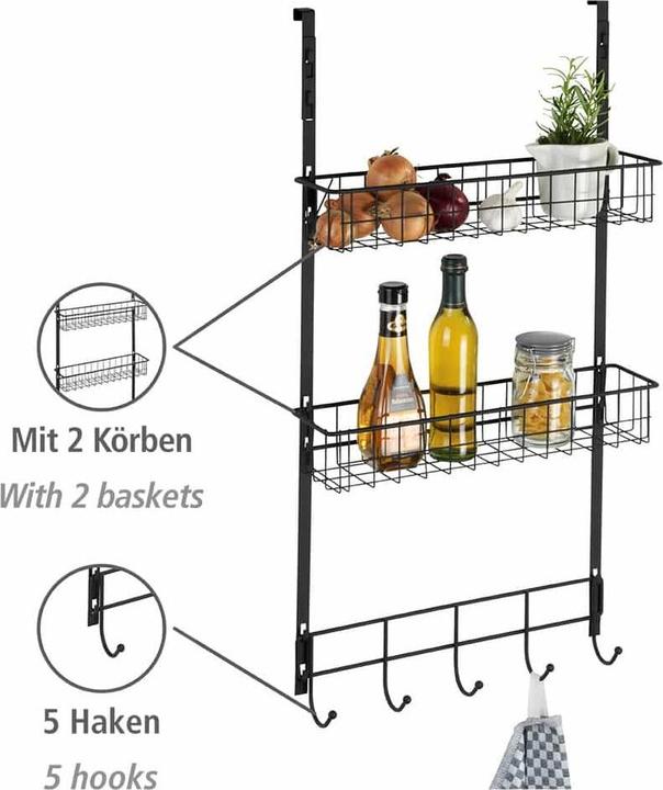 Actual product image Wenko Door shelf