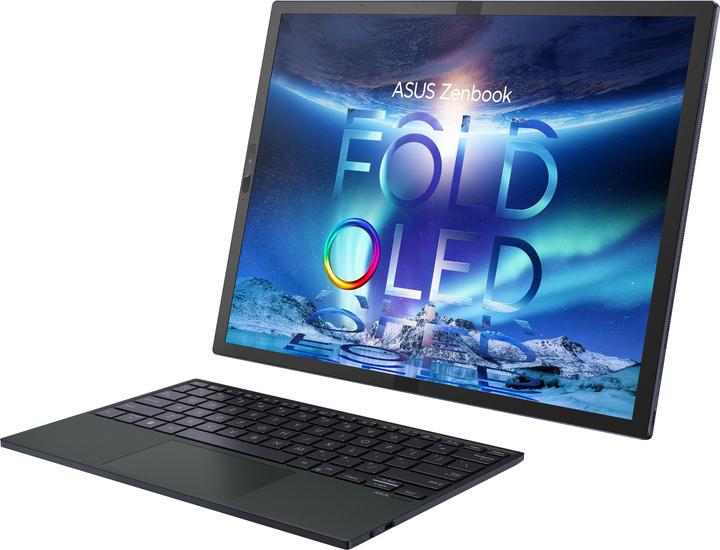 Produktbild ASUS Zenbook 17 Fold OLED 90NB0WX1-M001A0 -17.3"" 2,5K OLED 165Hz, i7-1250U, 16GB RAM, 1TB SSD, Windows 1 (17.30", Intel Core i7-1250U, 16 GB, 1000 GB)
