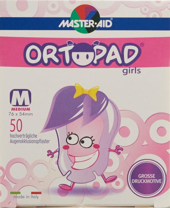 Immagine prodotto Master Aid Occhio Patch Medio Ragazze 50 Pezzi (50 x)