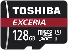 Toshiba Exceria M302 microSDXC U3 (128 GB, microSDXC, U3, UHS-I)