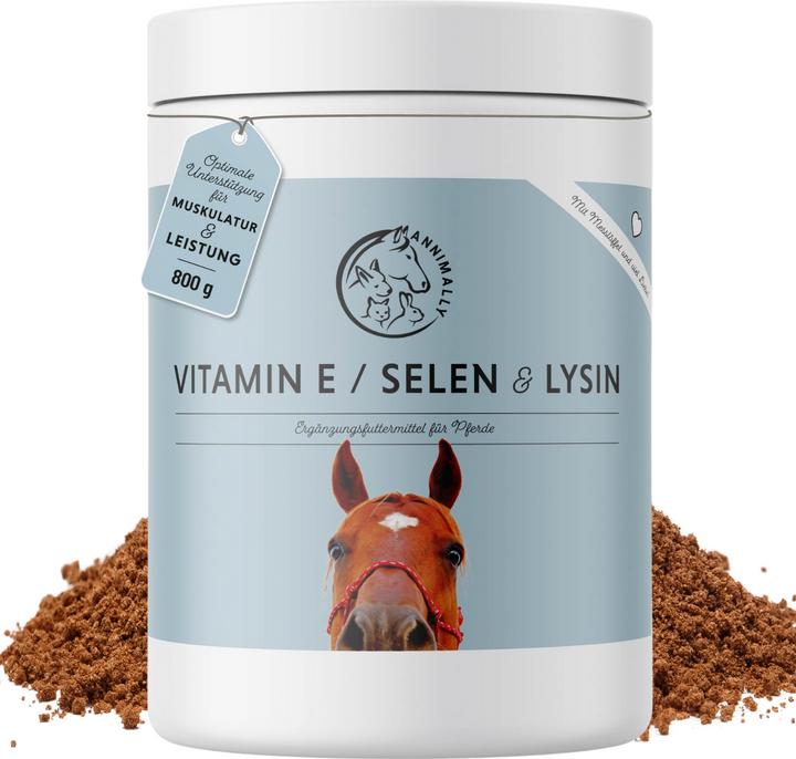 Annimally Vitamin E / Selen & Lysin (1 x, 800 g)