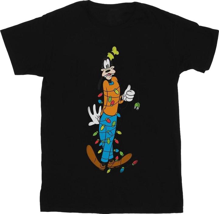 Immagine prodotto Disney Goofy Christmas Lights Maglietta Uomo (XL)
