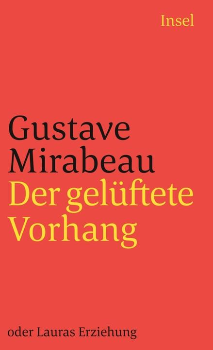 Actual product image Der gelüftete Vorhang oder Lauras Erziehung (German, Honoré Gabriel Riqueti, 2002)