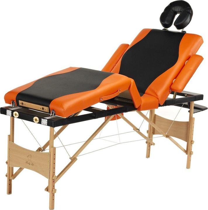 Image du produit Body Fit massage bed 4 parts two colors black - orange (1045)