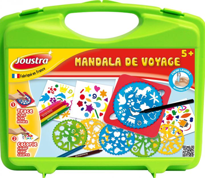 Produktbild Joustra Kreativset "Mandala", im Kunststoff-Koffer