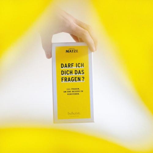 Produktbild Beherzt Darf ich dich das fragen? 111 Fragekarten (Deutsch)