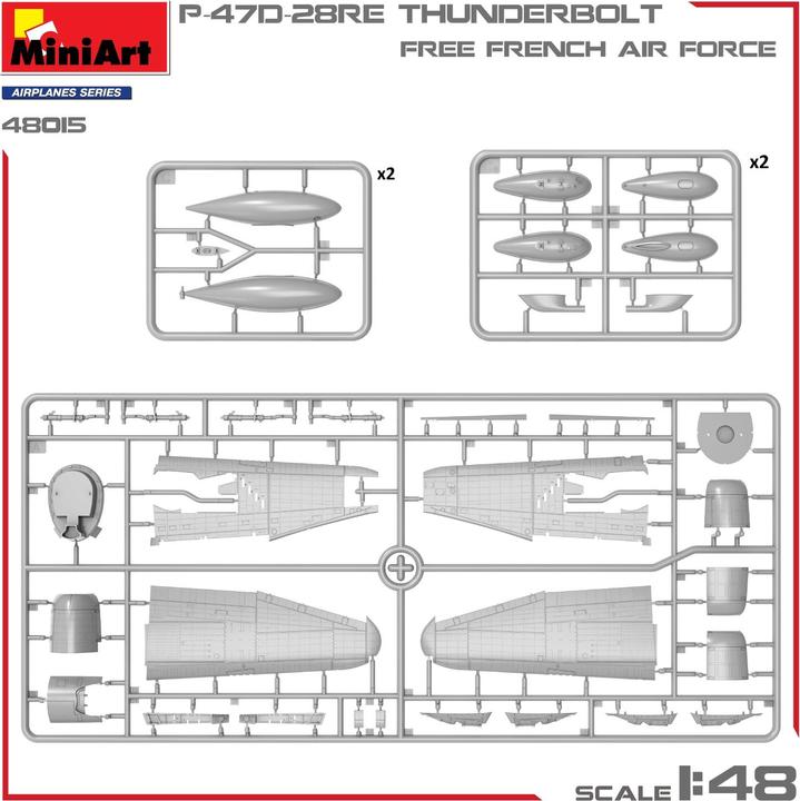 Actual product image Miniart MIN48015 Scale Model kit, Unpainted