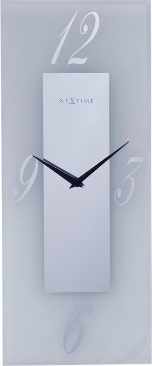 Produktbild Nextime Wanduhr Dali Transparent/Weiss