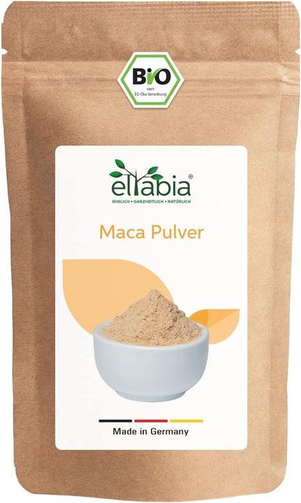 Immagine prodotto Eltabia Polvere di maca biologica | Polvere di maca premium dal Perù (Polvere, 200 g)
