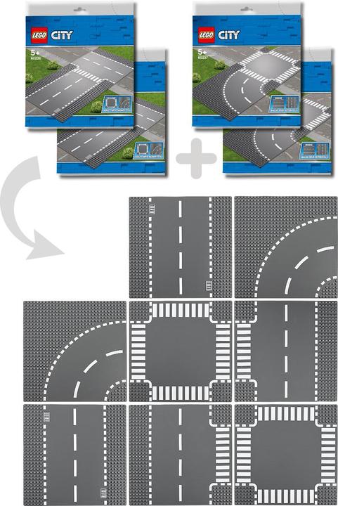Produktbild LEGO Kreuzung (60236, LEGO City)