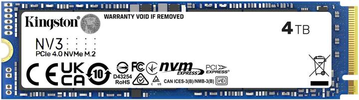 Immagine prodotto Kingston NV3 (4000 GB, M.2 2280)