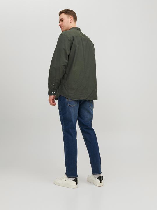 Produktbild Jack & Jones Plus Size Slim Fit Freizeithemd Freizeithemd (7XL)
